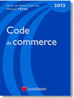 Photo document du code de commerce